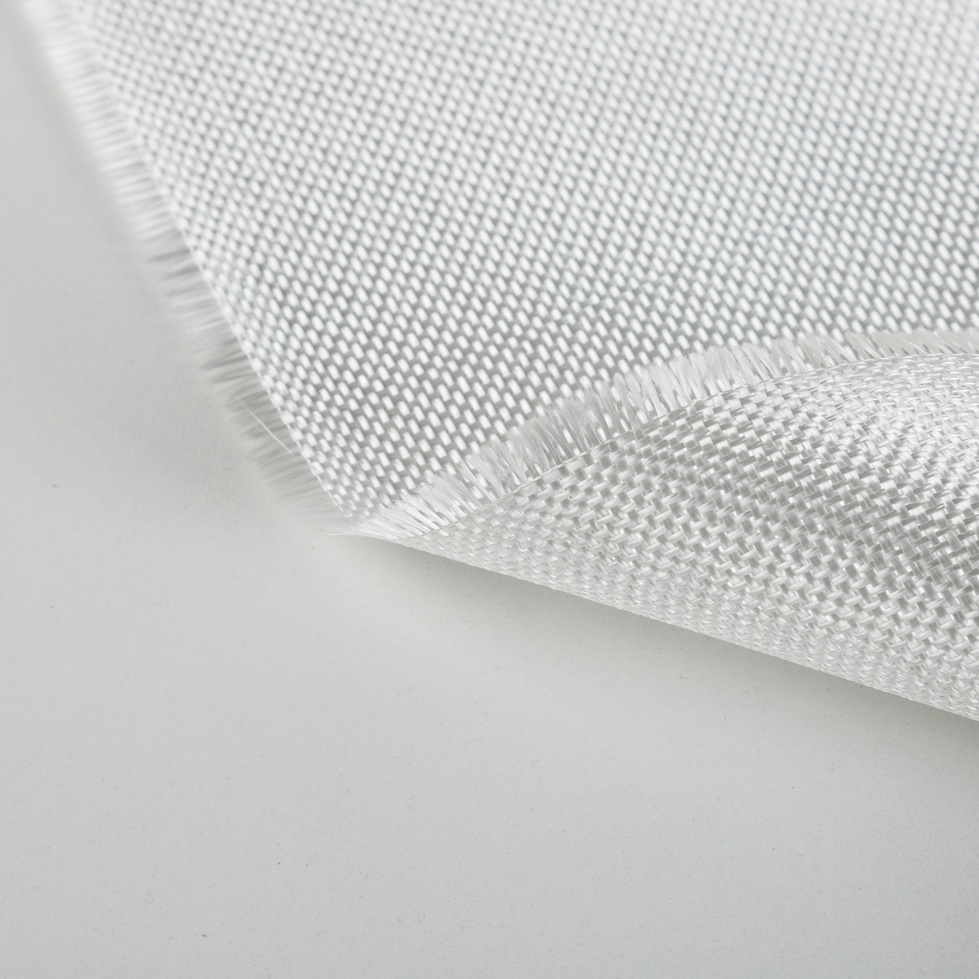 Suministro directo de fábrica Resistencia química Excelente tela de tejido liso de fibra de vidrio