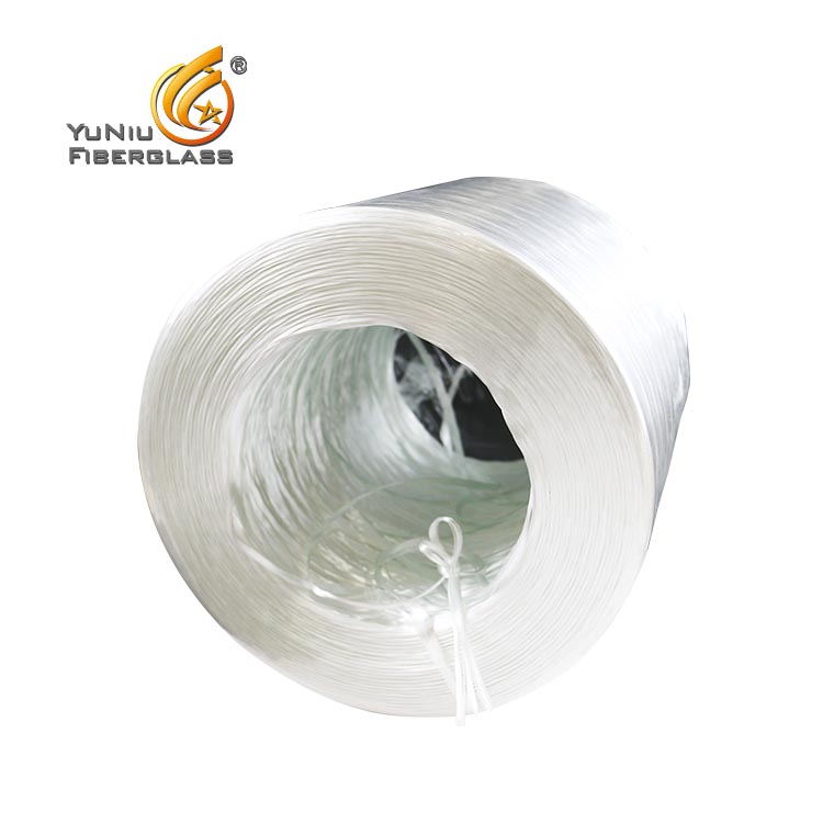 Roving directo de fibra de vidrio fabricado en China para puertas y ventanas de plástico reforzado con fibra de vidrio