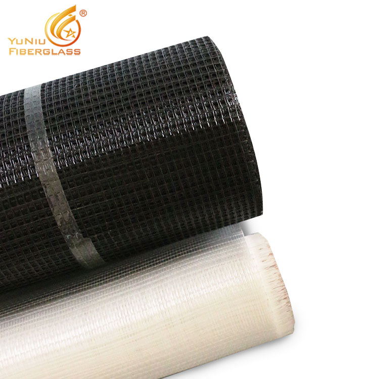 Malla de fibra de vidrio resistente a los álcalis de refuerzo de alta calidad de 4 * 4 mm