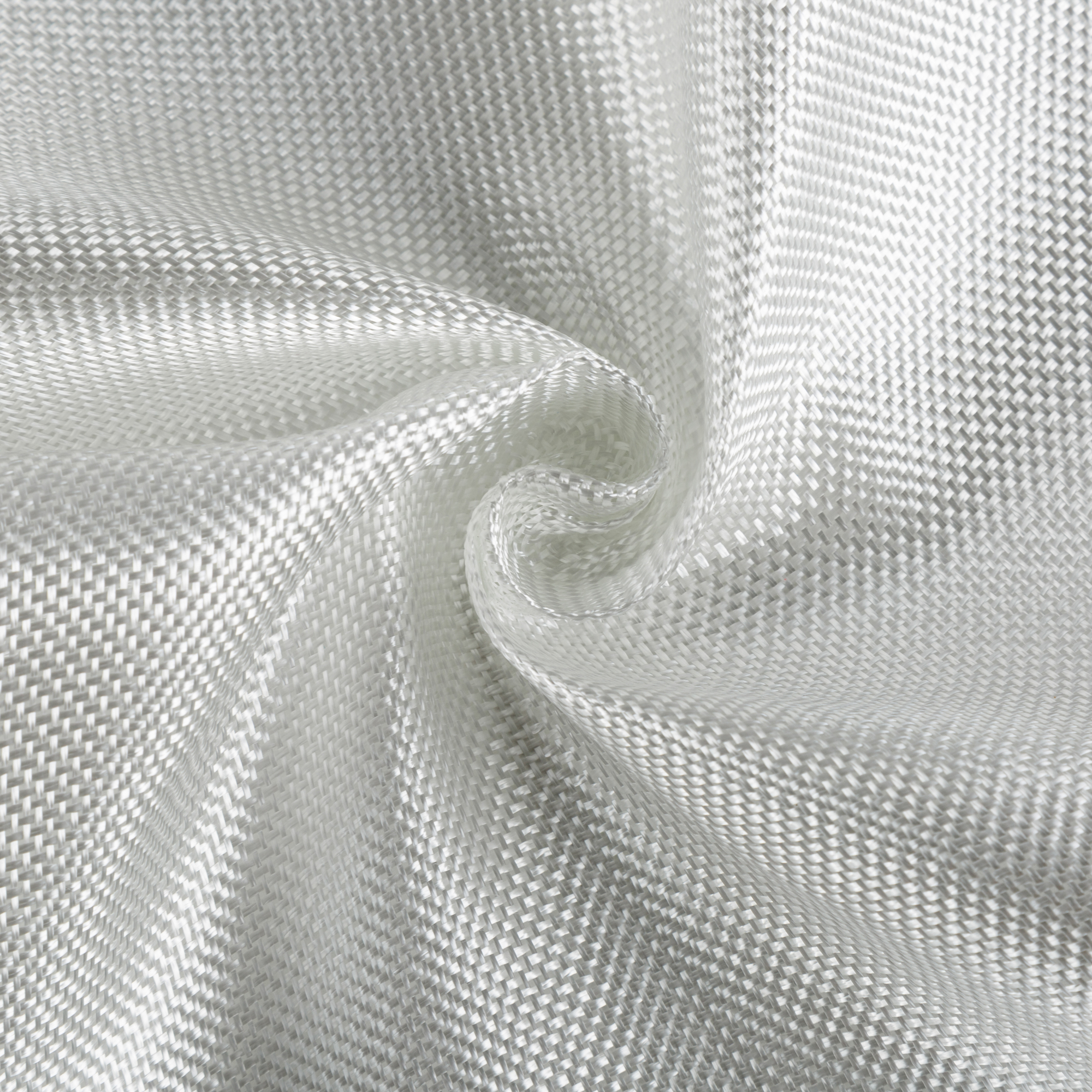 Suministro directo de fábrica Resistencia química Excelente tela de tejido liso de fibra de vidrio