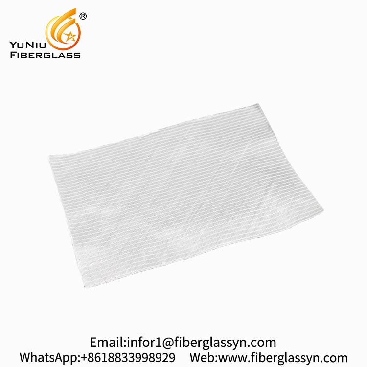 E-Glass para eliminar fácilmente las burbujas de aire Tejido multiaxial de fibra de vidrio 