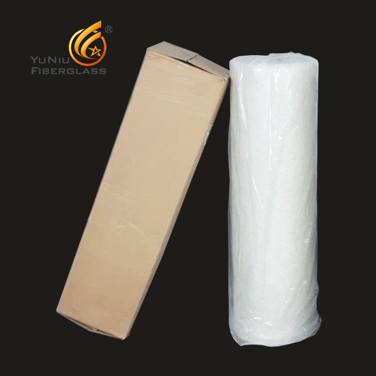 Producto de venta caliente en esteras de fibra cortada de fibra de vidrio E para torre de enfriamiento