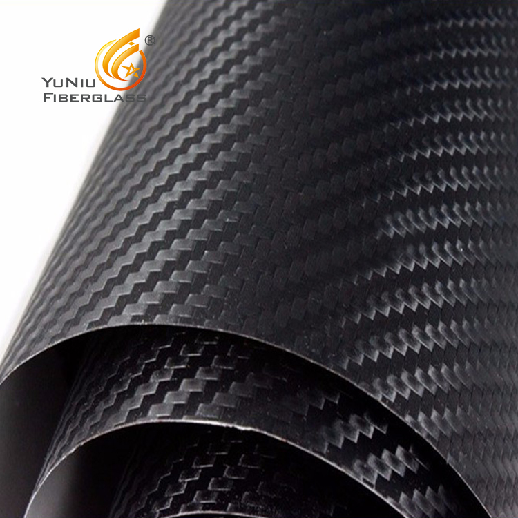 Tejido de fibra de carbono de alta calidad6k 320g tejido liso