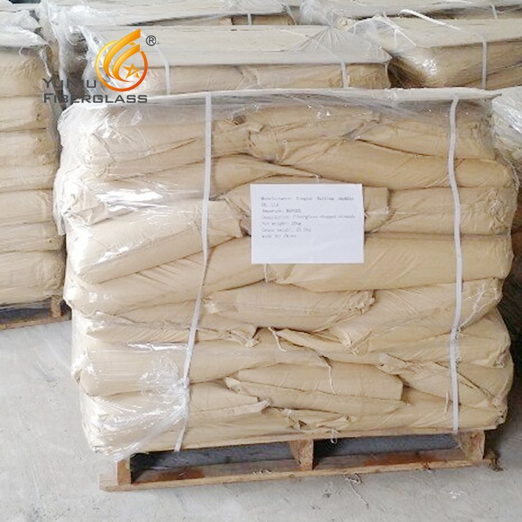 Productos más vendidos en China Hebras cortadas de fibra de vidrio resistente a los álcalis