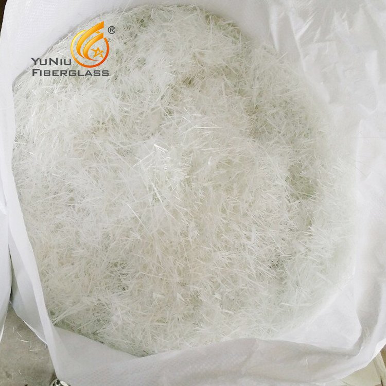 Hilos cortados de fibra de vidrio de gran cantidad para GFRC de China
