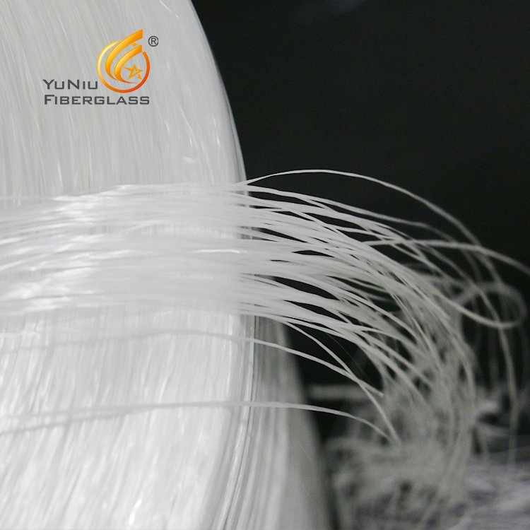 Componentes de yate Roving ensamblado de fibra de vidrio para pulverización